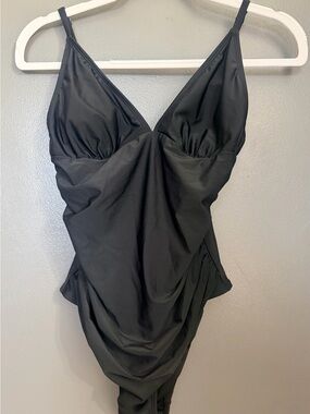 Cupshe Black One-Piece Swimsuit Large NWT